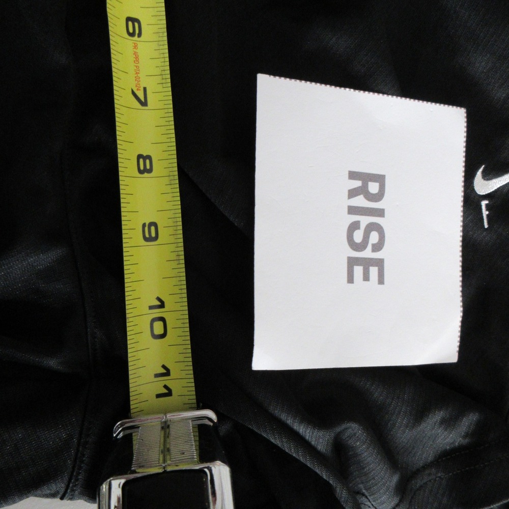 Nike Fly Womens Basketball Shorts Black Embroidered Swoosh Size M Activewear - Picture 6 of 7